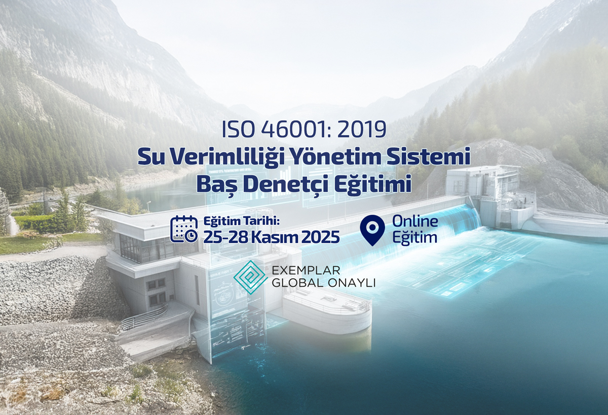 ISO 46001:2019 Su Verimliliği Yönetim Sistemi Baş Denetçi Eğitimi Görseli