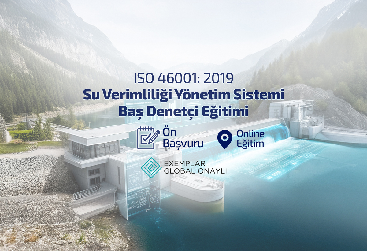 ISO 46001:2019 Su Verimliliği Yönetim Sistemi Baş Denetçi Eğitimi Görseli